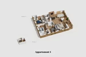 Apartment for sale demi quartier, rhone-alpes, C3917 - 4 Image - 4